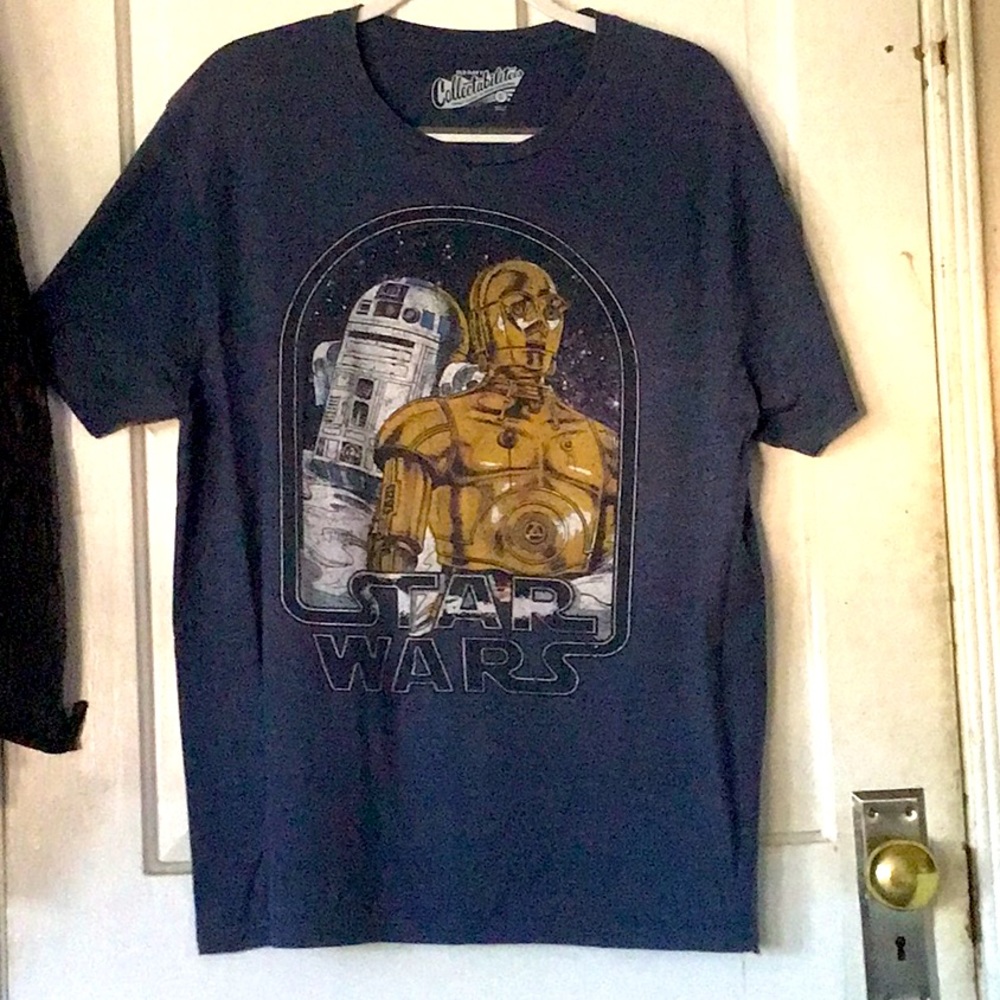 Classic Star Wars Collectibilitees shirt R2D2 C3PO